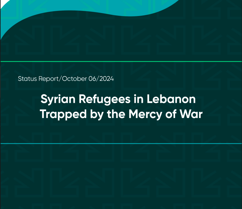 Syrian Refugees in Lebanon Trapped by the Mercy of War